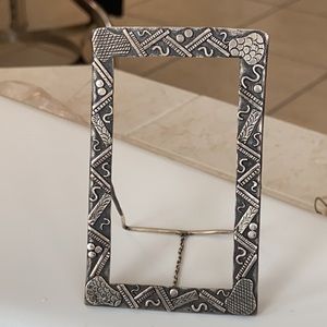 John Hardy Sterling silver picture frame